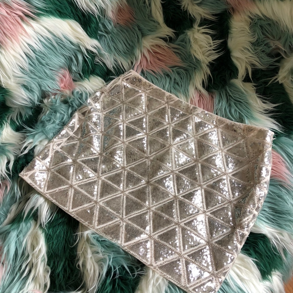 H&M Sequence & Beads Mini Skirt - Picture 6 of 6